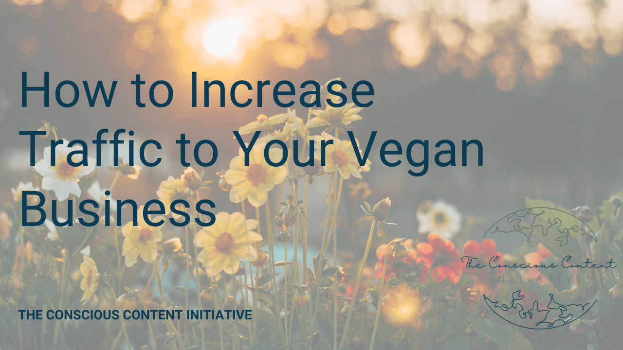 increase traffic to vegan business